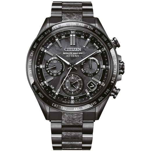 CITIZEN ATTESA SATELLITE WAVE GPS HAKUTO-R COLLABORATION LIMITED EDITION CC4067-66E - SUPER TITANIUM - ZNAČKY