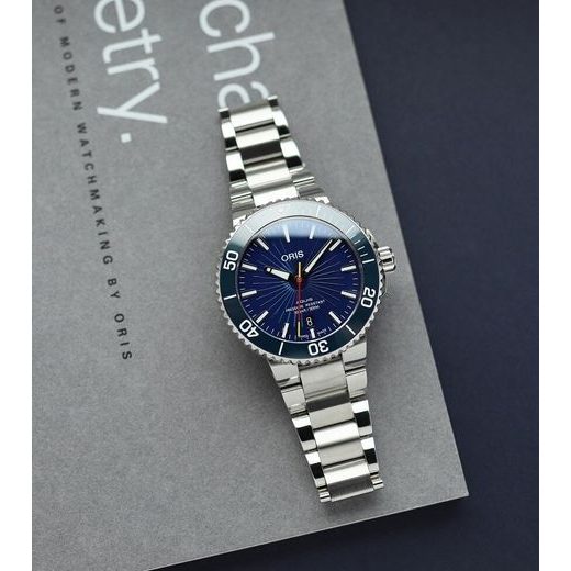 ORIS AQUIS DATE 41,5 MM SUN WUKONG LIMITED EDITION 01 733 7766 4185-SET - AQUIS - ZNAČKY