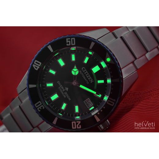 CITIZEN FUJITSUBO PROMASTER MARINE AUTOMATIC DIVER'S SUPER TITANIUM PROMASTER 35TH ANNIVERSARY LIMITED EDITION NB6026-56L - PROMASTER - ZNAČKY