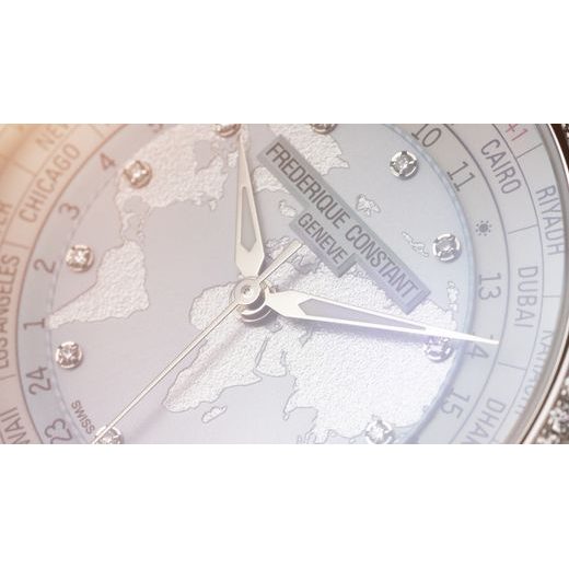 FREDERIQUE CONSTANT MANUFACTURE CLASSIC WORLDTIMER AUTOMATIC LIMITED EDITION FC-719LBWD3DH6 - MANUFACTURE - ZNAČKY