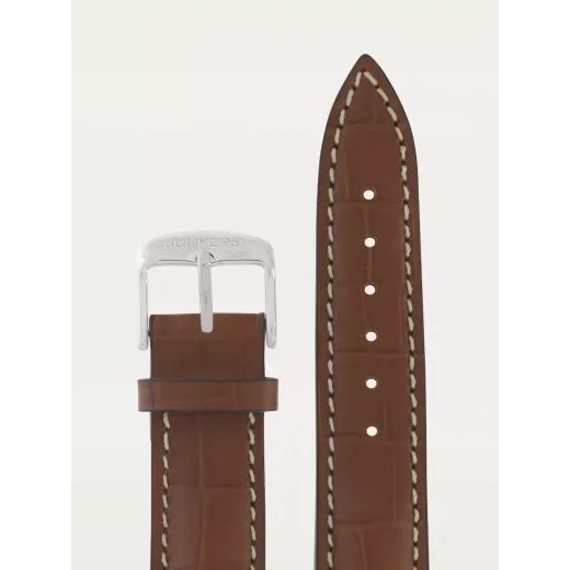 KOŽENÝ REMIENOK JUNKERS 20 MM - SVETLOHNEDÝ/CROCO - REMIENKY - OSTATNÉ