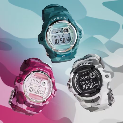 CASIO BABY-G BG-169CM-2ER BOLD CAMO - BABY-G - ZNAČKY