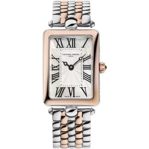 FREDERIQUE CONSTANT CLASSICS ART DECO CARRÉE QUARTZ FC-200MPW2AC2B - CLASSICS LADIES - ZNAČKY