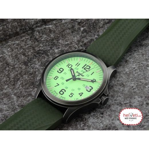 TRASER P67 OFFICER PRO GUNMETAL LIME SILICONE - HERITAGE - ZNAČKY