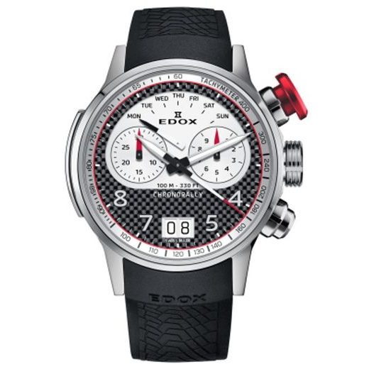 EDOX CHRONORALLY 45 LIMITOVANÁ EDÍCIA QUARTZ CHRONOGRAPH 38003-TINR-CANBR - CHRONORALLY - ZNAČKY