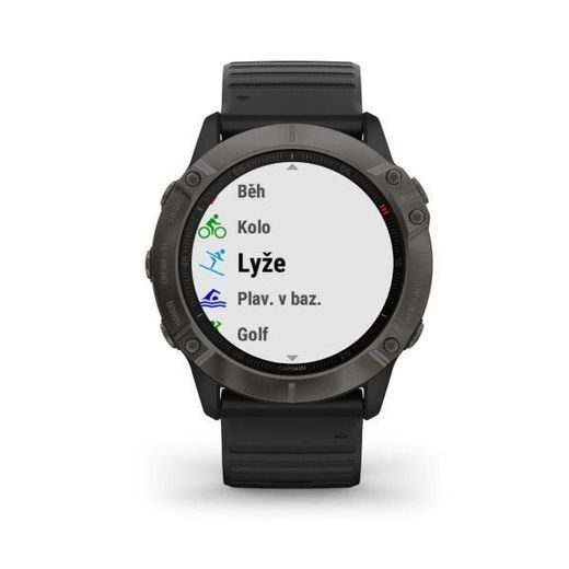 GARMIN FENIX6X PRO SAPPHIRE, GRAYDLC/BLACK BAND (MAP/MUSIC) 010-02157-11 - GARMIN - ZNAČKY