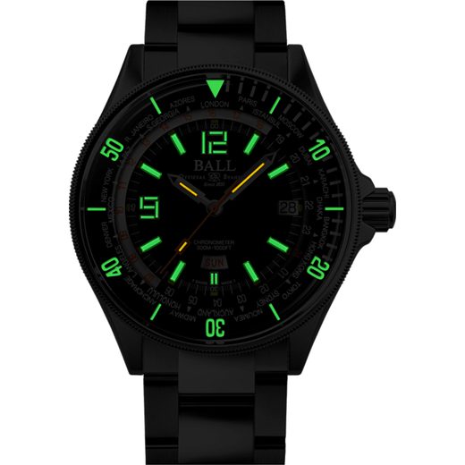 BALL ENGINEER MASTER II DIVER WORLDTIME LIMITED EDITION COSC DG2232A-SC-BK - ENGINEER MASTER II - ZNAČKY