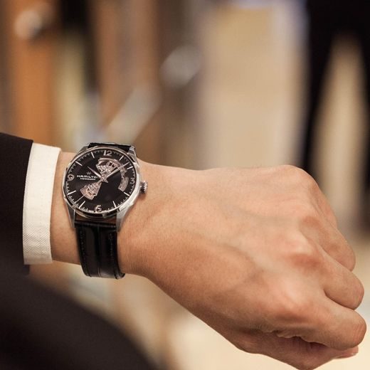 HAMILTON JAZZMASTER OPEN HEART AUTO H32705731 - JAZZMASTER - ZNAČKY