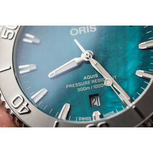 ORIS AQUIS DATE NEW YORK HARBOR LIMITED EDITION II 43,5 MM 01 733 7789 4187-SET - AQUIS - ZNAČKY