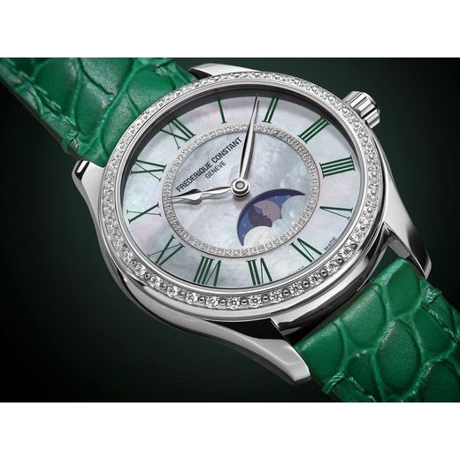 FREDERIQUE CONSTANT CLASSICS LADIES ELEGANCE LUNA AUTOMATIC FC-331MPWGRD3BD6 - CLASSICS LADIES - ZNAČKY