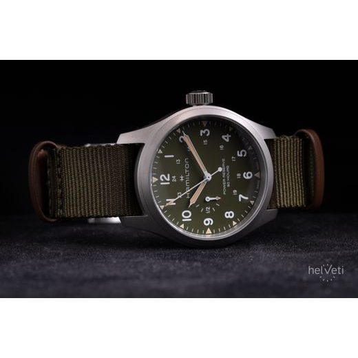 HAMILTON KHAKI FIELD MECHANICAL POWER RESERVE 40 MM H69509960 - KHAKI FIELD - ZNAČKY