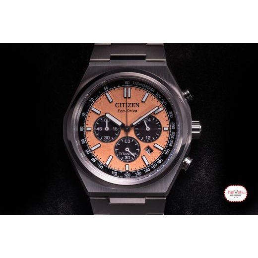 CITIZEN ECO-DRIVE SUPER TITANIUM CHRONO CA4610-85Z - SUPER TITANIUM - ZNAČKY