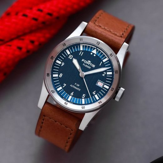 FORTIS FLIEGER F-39 LIBERTY BLUE F4220026 - FLIEGER - ZNAČKY