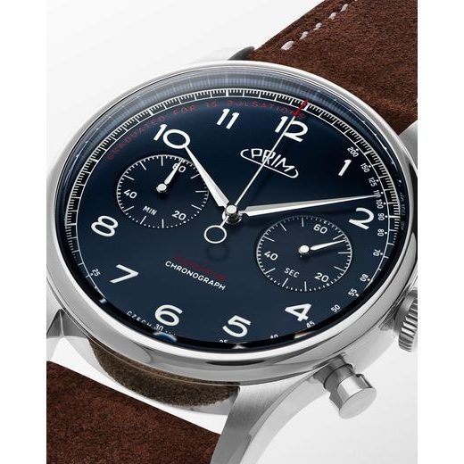 PRIM JANSKÝ PULSOMETER CHRONOGRAPH 42 W01P.13282.C - QUARTZ - ZNAČKY