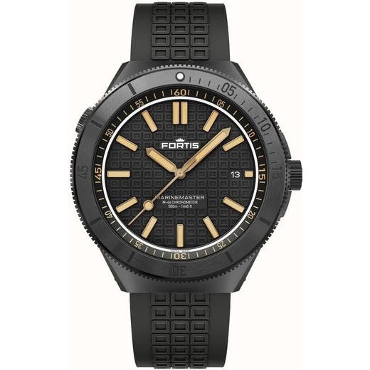 FORTIS MARINEMASTER M-44 DLC BLACK RESIN COSC F8120031 - MARINEMASTER - ZNAČKY