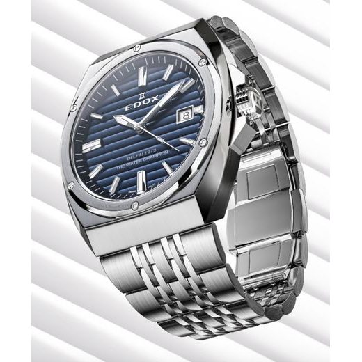 EDOX DELFIN THE ORIGINAL 1973 DATE – GENTS 53032-3M-BUIN - DELFIN - ZNAČKY