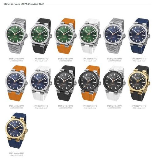 EPOS SPORTIVE 3442.132.35.14.30 - SPORT - ZNAČKY