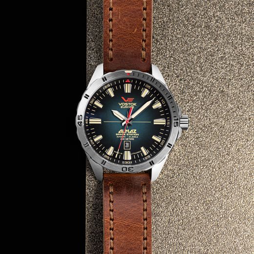 VOSTOK EUROPE ALMAZ AUTOMATIC LINE NH35-320A678 - ALMAZ SPACE STATION - ZNAČKY