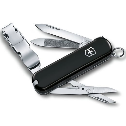 VICTORINOX NAIL CLIP 580 BLACK - VRECKOVÉ NOŽE - OSTATNÉ