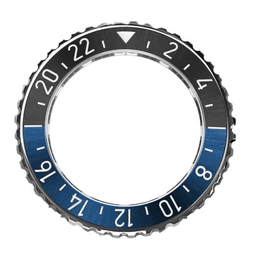 LUNETA FORMEX REEF BLACK/ BLUE GMT CERAMIC LUMINOUS HOURSCALE BEZ.2200.231 - LUNETY - ZNAČKY