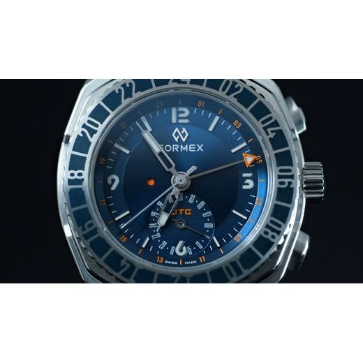 FORMEX STRATOS UTC AUTOMATIC 41 MM BLUE - STRATOS - ZNAČKY