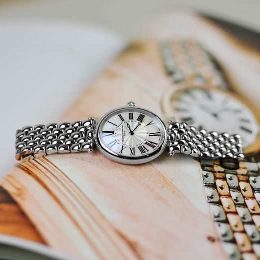 FREDERIQUE CONSTANT CLASSICS ART DECO OVAL QUARTZ FC-200MPW2V6B - CLASSICS LADIES - ZNAČKY