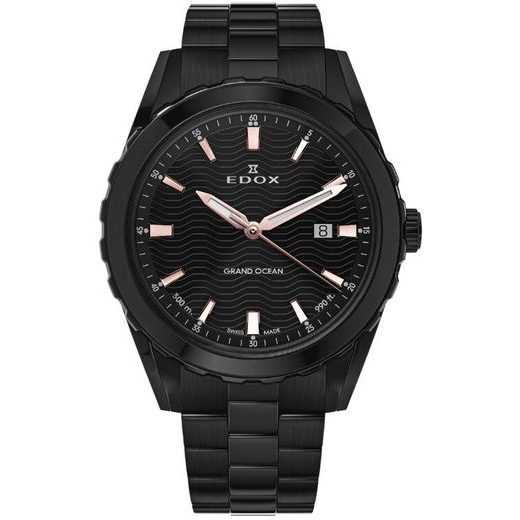 EDOX GRAND OCEAN DATE - PÁNSKE 53102-37NM-NIR - GRAND OCEAN - ZNAČKY