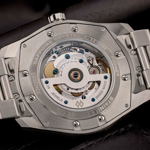 FORMEX ESSENCE THIRTYNINE AUTOMATIC CHRONOMETER DEGRADE BROWN NAPA LEATHER STRAP - ESSENCE - ZNAČKY