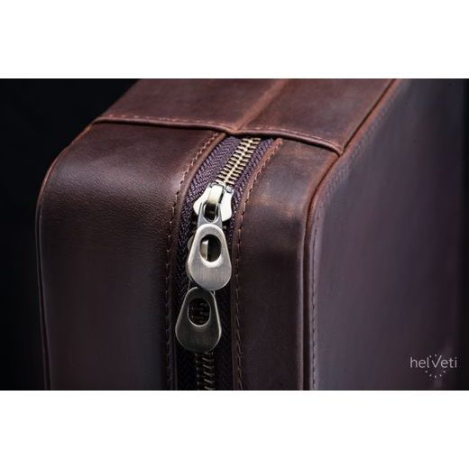 KOŽENÉ PUZDRO NA HODINKY HELVETI - BOXY NA HODINKY - OSTATNÉ