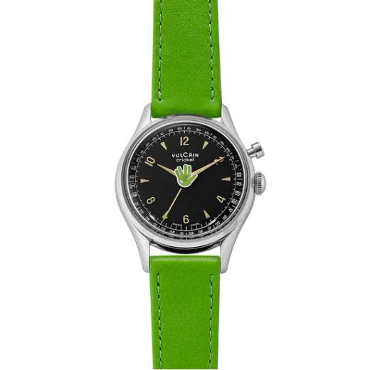 VULCAIN CRICKET SALUTE 36 MM ZELENÁ - ARCHÍV