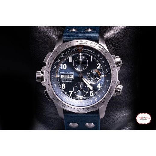 HAMILTON KHAKI AVIATION X-WIND AUTO CHRONO H77906940 - KHAKI AVIATION - ZNAČKY