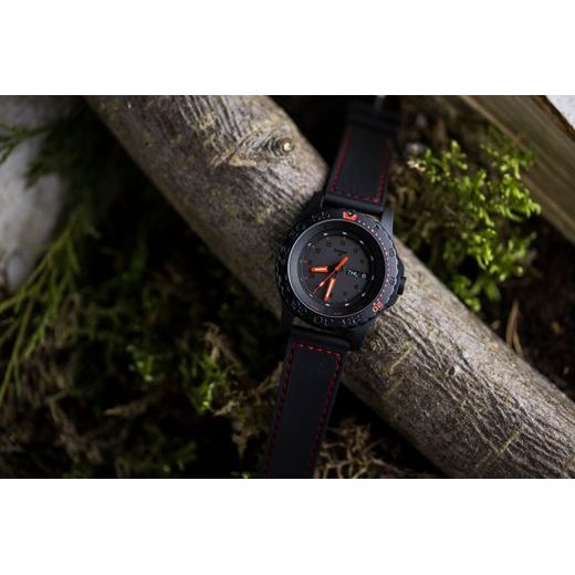 TRASER P6600 RED COMBAT SILIKÓN SO STEHOM - TACTICAL - ZNAČKY