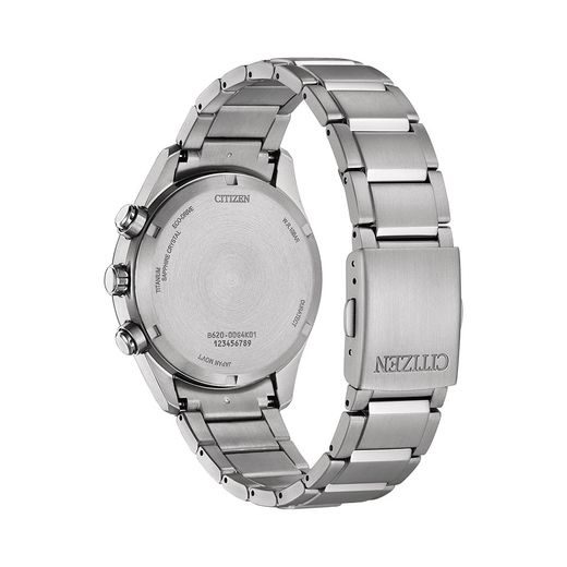 CITIZEN ECO-DRIVE SUPER TITANIUM CHRONOGRAPH CA4750-51E - SUPER TITANIUM - ZNAČKY