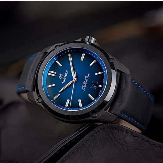 FORMEX ESSENCE LEGGERA FORTYONE AUTOMATIC CHRONOMETER ELECTRIC BLUE 0331.4.6339.713 - ESSENCE LEGGERA - ZNAČKY
