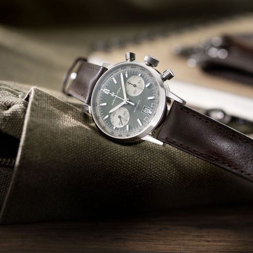 HAMILTON AMERICAN CLASSIC INTRA-MATIC AUTO CHRONO H38416560 - AMERICAN CLASSIC - ZNAČKY