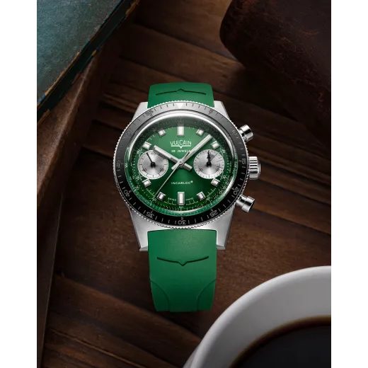 VULCAIN SKINDIVER CHRONOGRAPH GREEN - SKINDIVER CHRONO - ZNAČKY