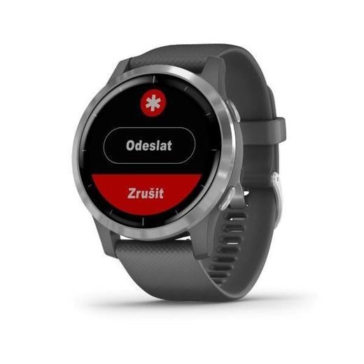 GARMIN VÍVOACTIVE4 SILVER/GRAY BAND 010-02174-03 - ARCHÍV