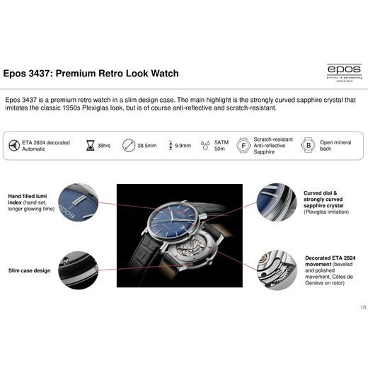 EPOS ORIGINALE 3437.132.20.18.25 - TIMELESS - ZNAČKY