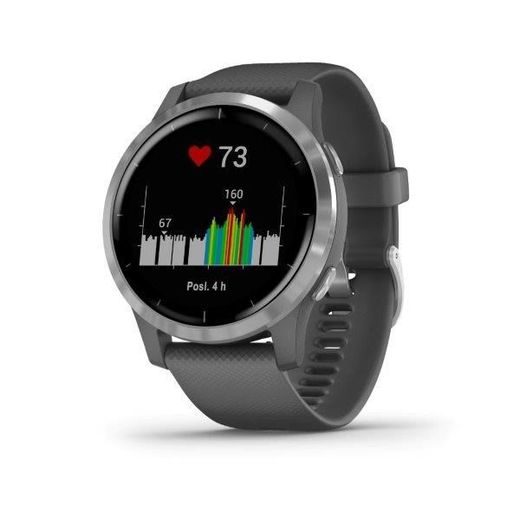 GARMIN VÍVOACTIVE4 SILVER/GRAY BAND 010-02174-03 - ARCHÍV