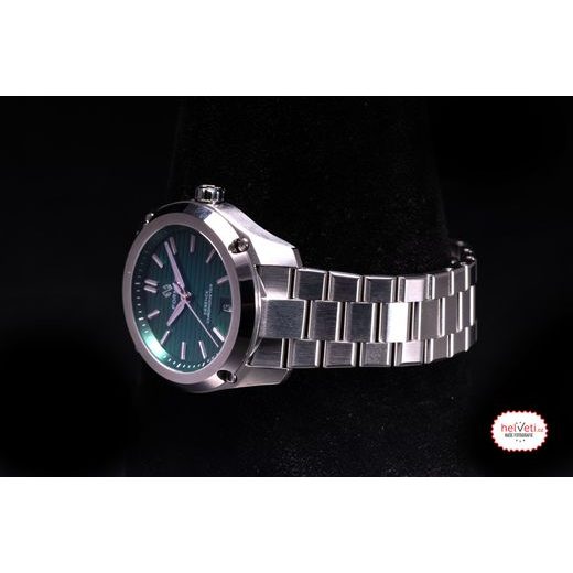FORMEX ESSENCE THIRTYNINE AUTOMATIC CHRONOMETER GREEN STEEL BRACELET - ESSENCE - ZNAČKY