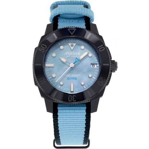 ALPINA SEASTRONG DIVER GYRE LADIES LIMITED EDITION AL-525LMPLNB3VG6 - DIVER 300 AUTOMATIC - ZNAČKY