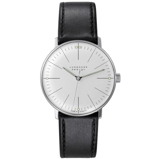 JUNGHANS MAX BILL HANDAUFZUG 27/3700.02 - MAX BILL HAND-WINDING - ZNAČKY