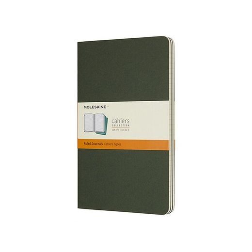 SEŠITY MOLESKINE CAHIER VÝBĚR BAREV, 3KS - MĚKKÉ DESKY - L, LINKOVANÝ 1331/22372 - DIÁRE A ZÁPISNÍKY - OSTATNÉ