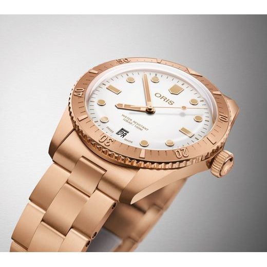 ORIS DIVERS SIXTY-FIVE DATE WHITE STAR 01 733 7771 3151-07 8 19 15 - DIVERS - ZNAČKY