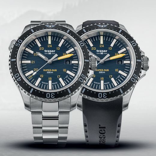 TRASER P67 SUPERSUB T100 BLUE SET OCEĽ A GUMA - HERITAGE - ZNAČKY