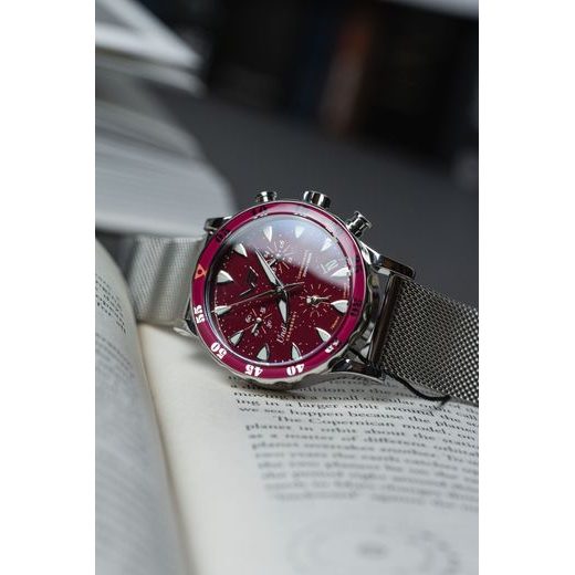 VOSTOK EUROPE UNDINE CRANBERRY VK68-515A774B - UNDINÉ - ZNAČKY