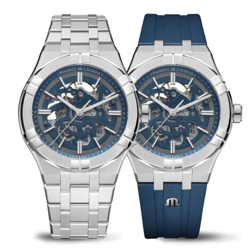 MAURICE LACROIX AIKON AUTOMATIC SKELETON 42MM AI6008-SS00F-031-C - AIKON - ZNAČKY