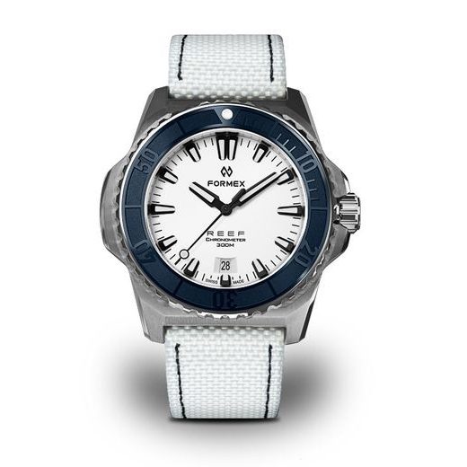 FORMEX REEF 42 AUTOMATIC CHRONOMETER WHITE DIAL - REEF - ZNAČKY