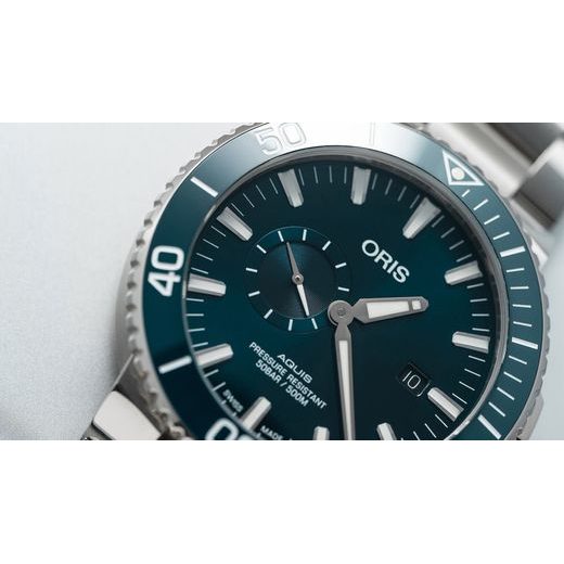 ORIS AQUIS SMALL SECOND DATE 45,5 MM 01 743 7733 4155-07 8 24 05PEB - AQUIS - ZNAČKY