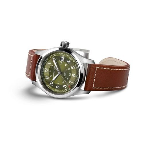 HAMILTON KHAKI FIELD AUTO 38MM H70455560 - KHAKI FIELD - ZNAČKY